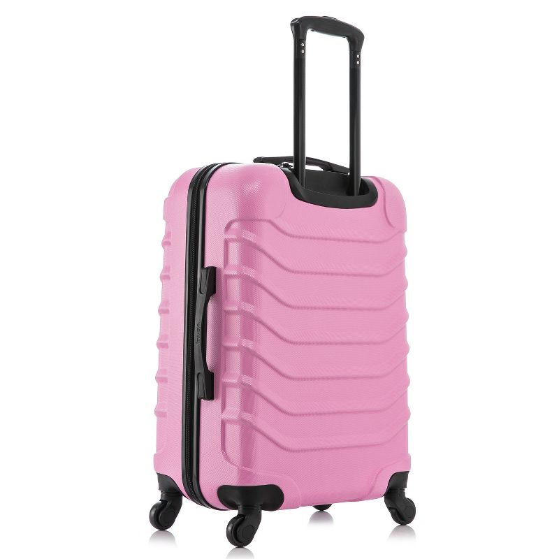 InUSA Endurance Lightweight Hardside Medium Checked Spinner Suitcase, 6 of 11