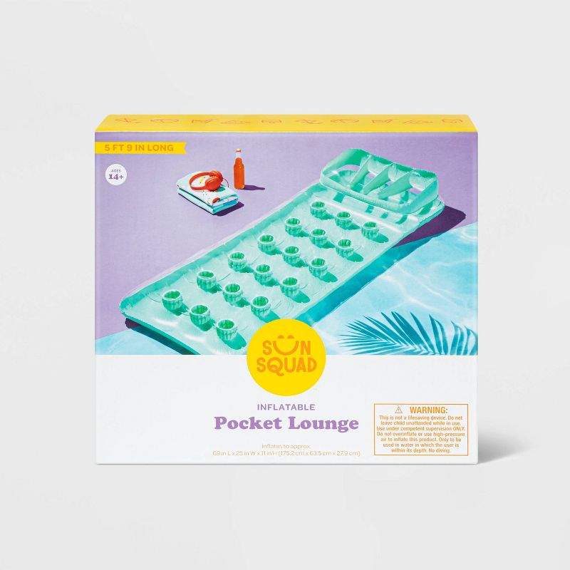 Pocket Lounge Green Float - Sun Squad&#8482;, 5 of 6