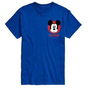 Men's - Disney - Mickey Surprise Face Short Sleeve Graphic T-Shirt - 1 of 4