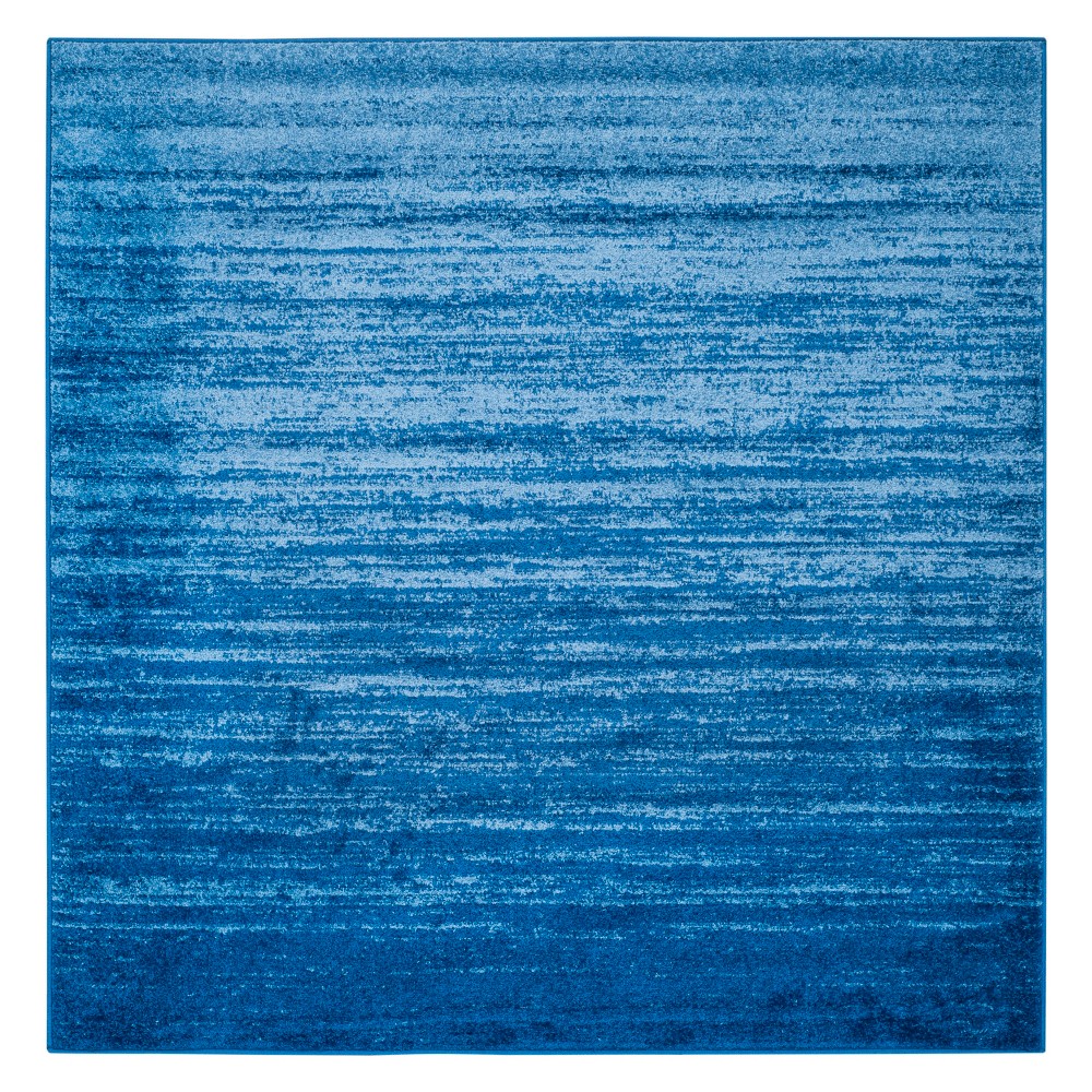 10'x10' Square Area Rug Light Blue/Dark Blue - Safavieh