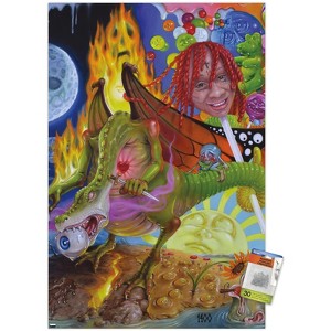 Trends International Trippie Redd - Trip at Knight Album Cover Unframed Wall Poster Prints - 1 of 4