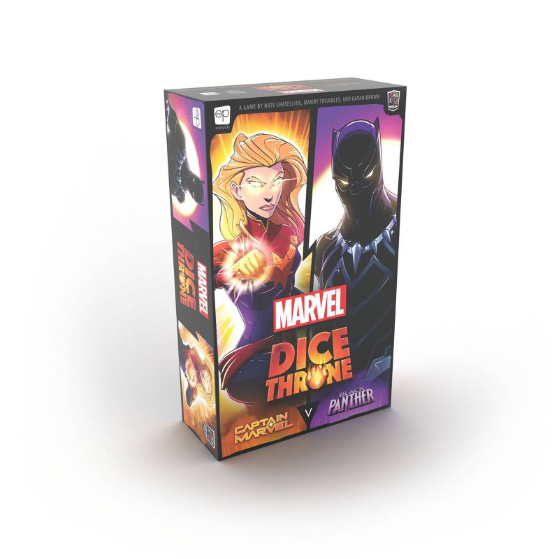 Dice Throne Game: MARVEL Captain Marvel vs. Black Panther, 1 of 10