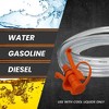 GasTapper SiphonPro Fuel Hand Pump for Gas, Oil, Diesel, and Water with 9' Hosem Brass Tip Weight and Pinch Clip- Transfers 3.5 GPM - 3 of 4