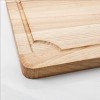 American Imaginations AI-34435 13-in. W Solid Wood Kitchen Cutting Board  Oak Color