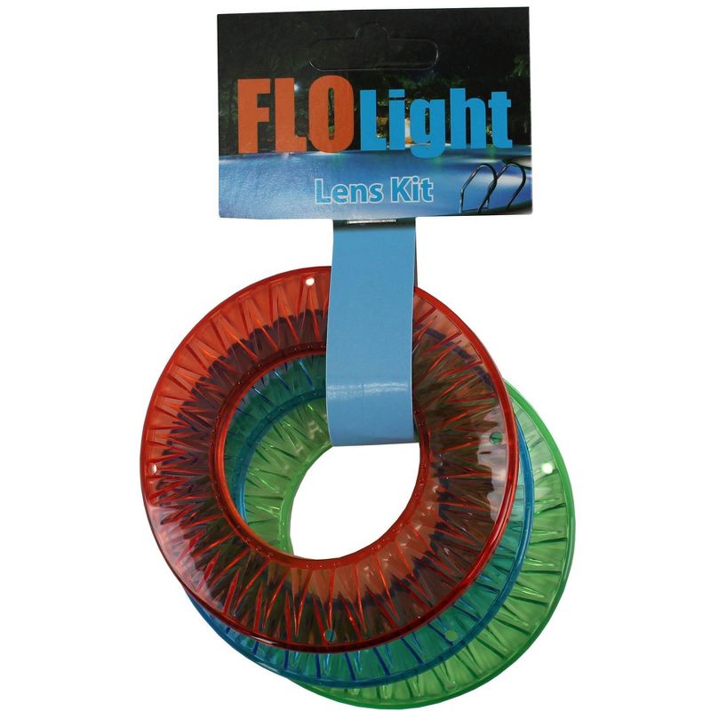 Colored Lens Kit FLOlight Jetlight Pool Wireless Return Light 3 Pack (12 Pack), 1 of 7