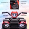 Kids Ride On ATV, 12V Battery-Operated Car for 37Months+, Dual Speed Adjustment 1.5-2.2mph - 3 of 4