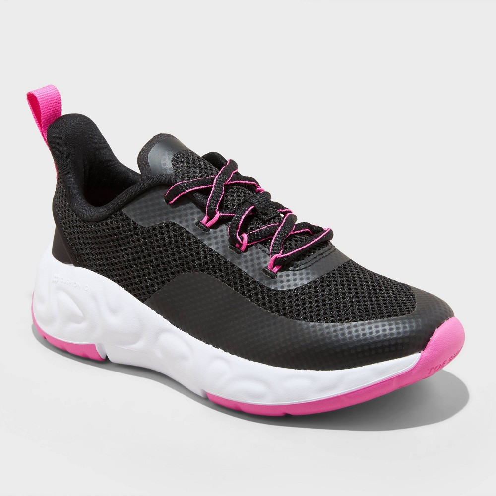 Kids' Camren Performance Sneakers - All In Motion™ Black/Pink 1