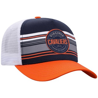 NCAA Virginia Cavaliers Men's Vista Black with Hard Mesh Snapback Hat