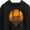 Women's - Hot Wheels - Halloween Cropped Graphic Hoodie - 2 of 3