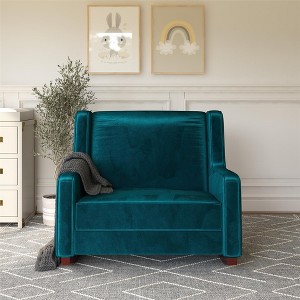 Baby Relax Hadley Upholstered Double Rocker Chair - 1 of 4