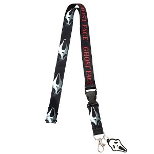Ghostface Lanyard with Clear ID Sleeve - 1 of 3