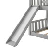 Kumasinova Bunk Bed,Pine Wood Bunk Bed Frame with Convertible Slide and Ladder,Kids Bed Frame with Safety Guardrail for Bedroom - 4 of 4