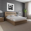 Nexera Full Malibu Headboard Brown Oak - 2 of 4