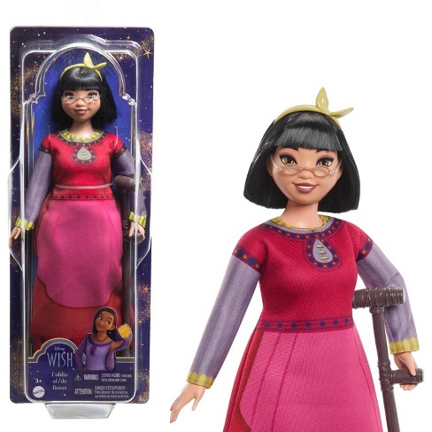 Disney's Wish Asha of Rosas Posable Fashion Doll and Accessories