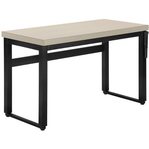 Vynxaria Contemporary 48-inch Standing Desk Computer Desk with Black Metal Legs Adjustable for Home Office Laptop Work - 1 of 4