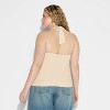 Women's Sleeveless Tie-Collar Pullover Sweater - Wild Fable™ - 3 of 3