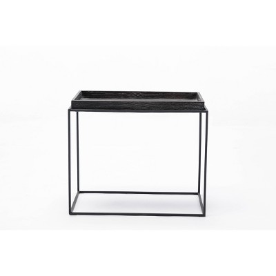 Burnham Home Highlands End Table Dark Gray - Boraam