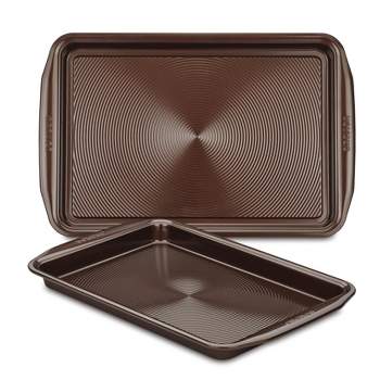 Ayesha Bakeware 11-Inch x 17-Inch Nonstick Cookie Pans, Copper