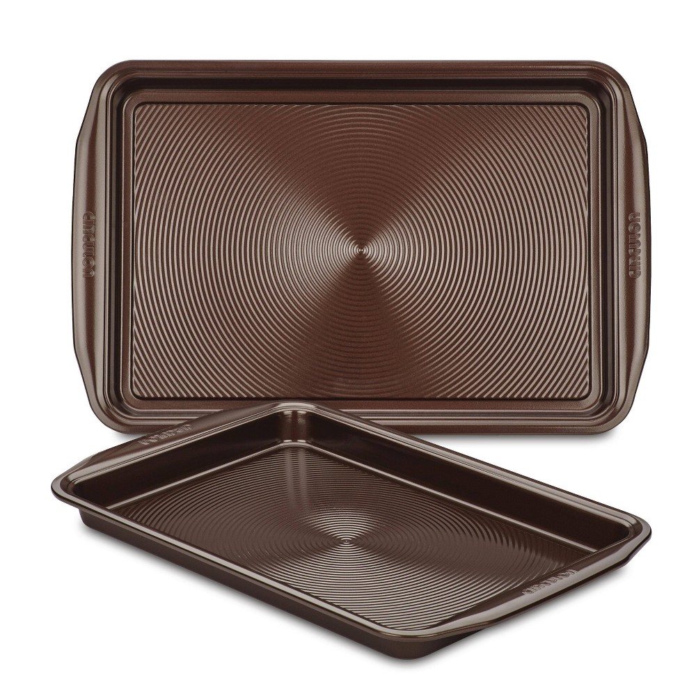 Photos - Bakeware Circulon 2pc Nonstick Cookie Sheet Set Merlot 