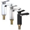 Aquaterior Modern 1 Hole Bathroom Faucet Vanity Sink Wash Basin DIY Kitchen CHR Chrome - 2 of 4