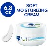 Nivea Soft Moisturizing Crème Body, Face and Hand Cream Scented - 6.8oz - 2 of 4