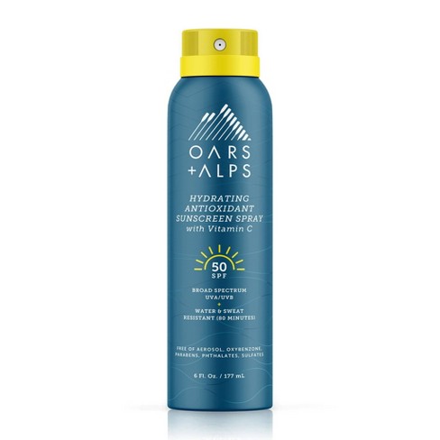 Oars + Alps Sunscreen Spray - Spf 50 - 6oz : Target