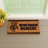 Evergreen University of Wisconsin-Madison Logo Natural Coir 28 x 16 Inches Indoor Outdoor Doormat - 4 of 4