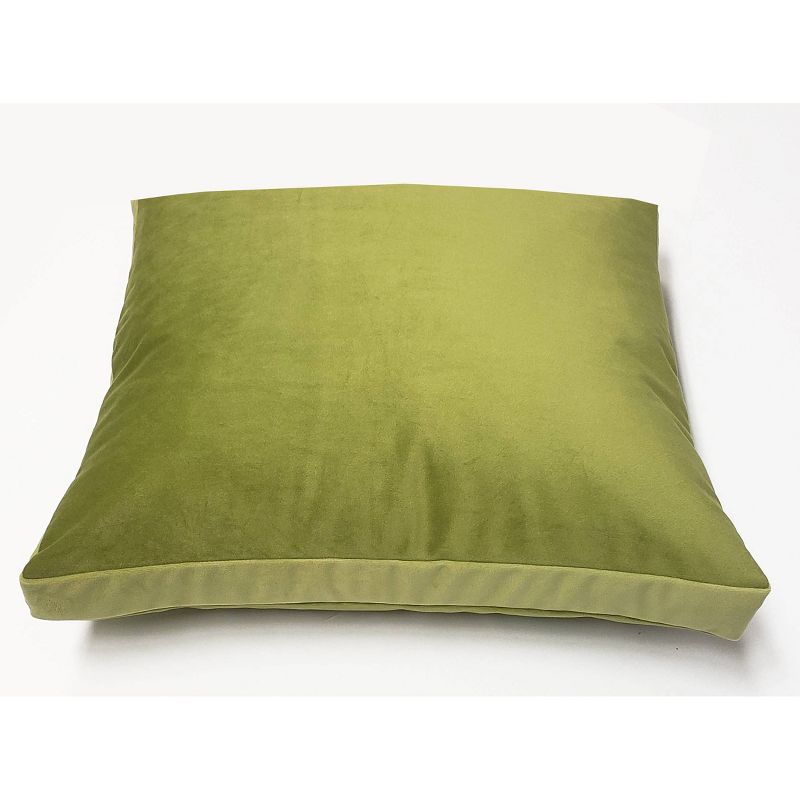 17"x17" Luxe Velvet Square Throw Pillow - Edie@Home, 3 of 7
