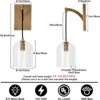 2PS- Light Modern Crystal Wall Light, Hemisphere Wallchiere Wall Sconce - 4 of 4