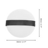 Unique Bargains Round Makeup Powder Puff 1 Pc - 2 of 4