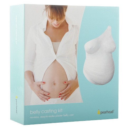 DELUXE PREGNANT BELLY CASTING KIT Pregnancy Cast Mold + Gesso