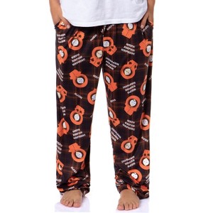 South Park Men's Multiple Styles Tossed Print Sleep Pajama Pants For Adults - 1 of 4