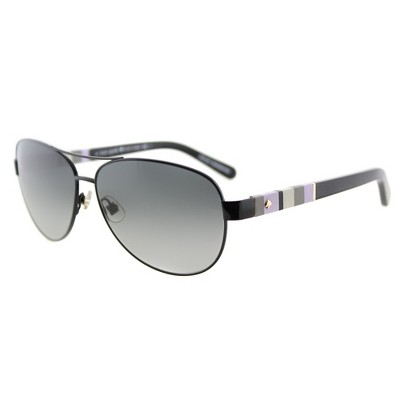 Kate Spade Dalia/S W92 Mens Aviator Sunglasses Black 58mm