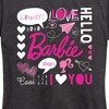 Women's - Barbie - Valentine's Collage Short Sleeve Graphic T-Shirt - 2 of 4