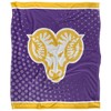 West Chester University Logo Dots Silky Touch Blanket White 50x60 - 2 of 4