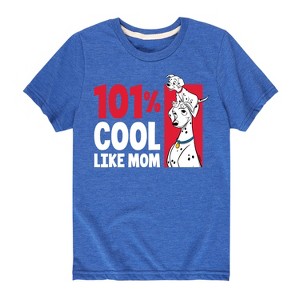 Boys' - 101 Dalmatians - 101 Percent Cool Like Mom Short Sleeve Graphic T-Shirt - 1 of 4