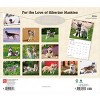 BrownTrout For the Love of Siberian Huskies 2026 14"x24" Hanging Deluxe Wall Calendar Plastic-Free - 2 of 4