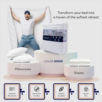 Aqua Queen 800 Thread Count Cotton Sateen Sheet Set