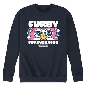 Men's - Furby - Furby Forever Club Graphic Fleece Sweatshirt - 1 of 4