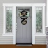 Big Dot of Happiness Law School Grad - Hanging Porch Future Lawyer Graduation Party Outdoor Decorations - Front Door Decor - 3 Piece Sign - 2 of 4