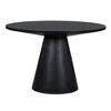 NicBex Dining Table Kitchen Table Retro Round Dining Table for 4 Minimalist Elegant Table for Kitchen and Dining Room - 4 of 4