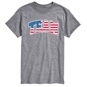 Men's - Instant Message - Team USA Flag Short Sleeve Graphic T-Shirt - 1 of 4