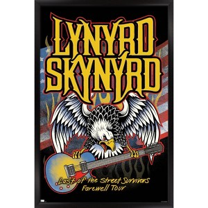 Trends International Lynyrd Skynyrd - Farewell Tour Framed Wall Poster Prints - 1 of 4
