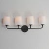 Maxim Lighting Bristol 4 - Light Vanity in  Black - 4 of 4