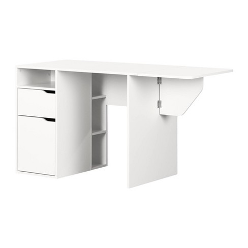 Craft shop desk white