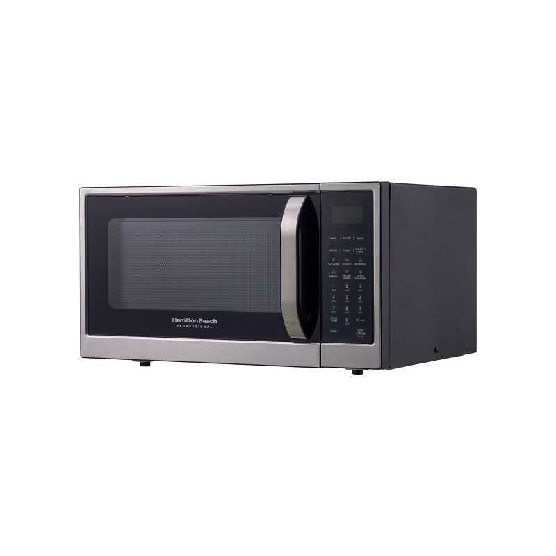 Hamilton Beach Professional 1.3 cu ft 1000 Watt Air Fry Microwave Oven - Matte Black, 4 of 11