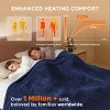 Bedsure | Electric Heated Blanket Soft & Washable Solid Flanne - 3 of 4