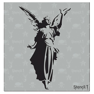 Stencil1 Angel - Stencil 5.75" x 6"