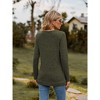 Womens Long Sleeve Tunic Tops Casual V Neck Lightweight Shirts Loose Sweatshirts - 2 of 4