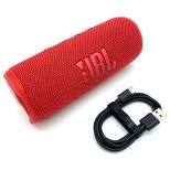 JBL Flip 6 Portable Waterproof Bluetooth Speaker - Red - Target Certified Refurbished